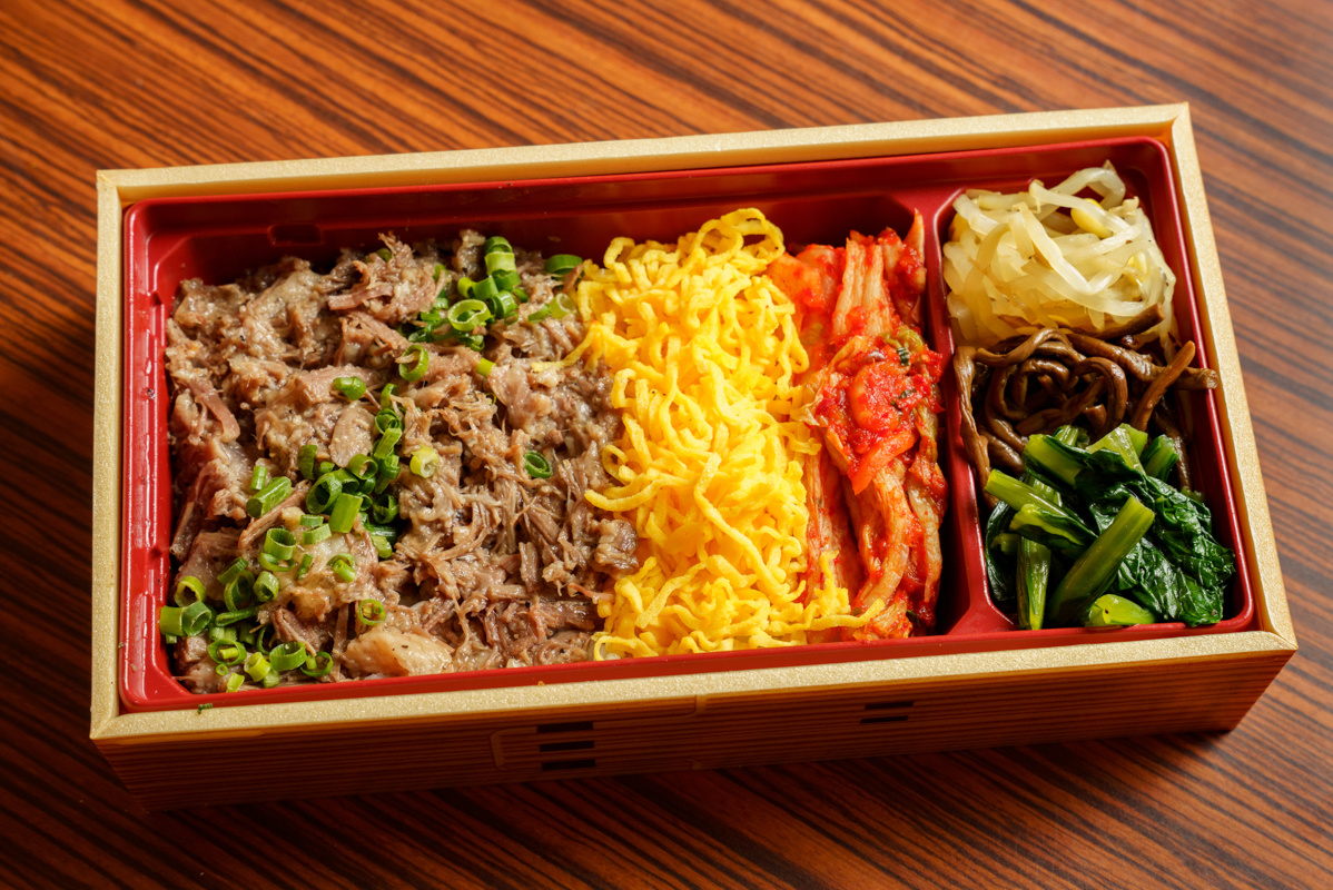 自家製コンビーフ弁当